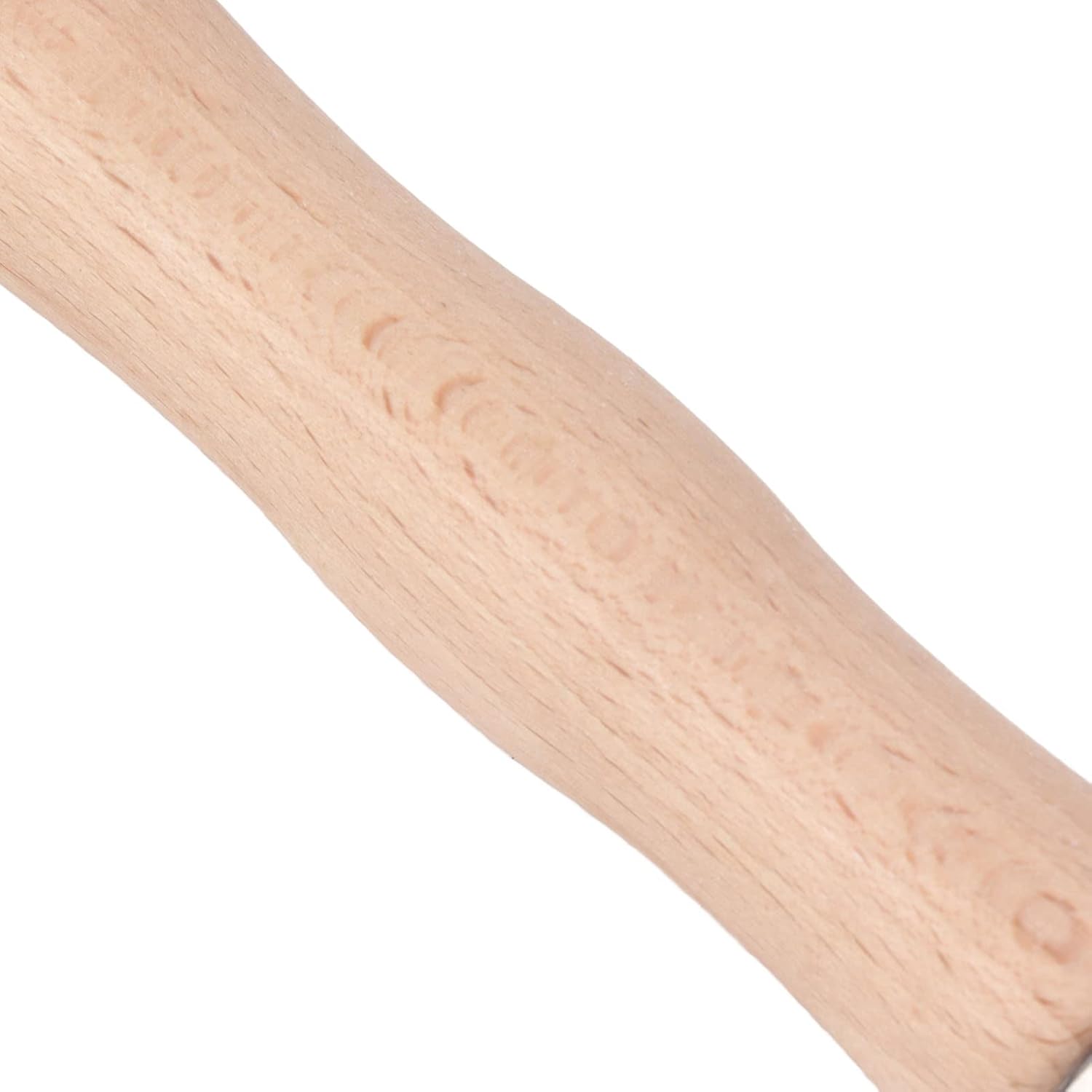 TOPINCN Rodillo de costura de acero para papel tapiz de 1.575 in, rodillo de costura de silicona con mango de madera, rueda de latón de doble uso,