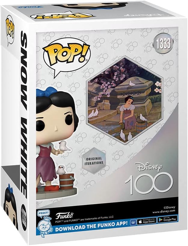 Funko Disney 100 Blancanieves y los siete enanitos 1937 Blancanieves en trapos