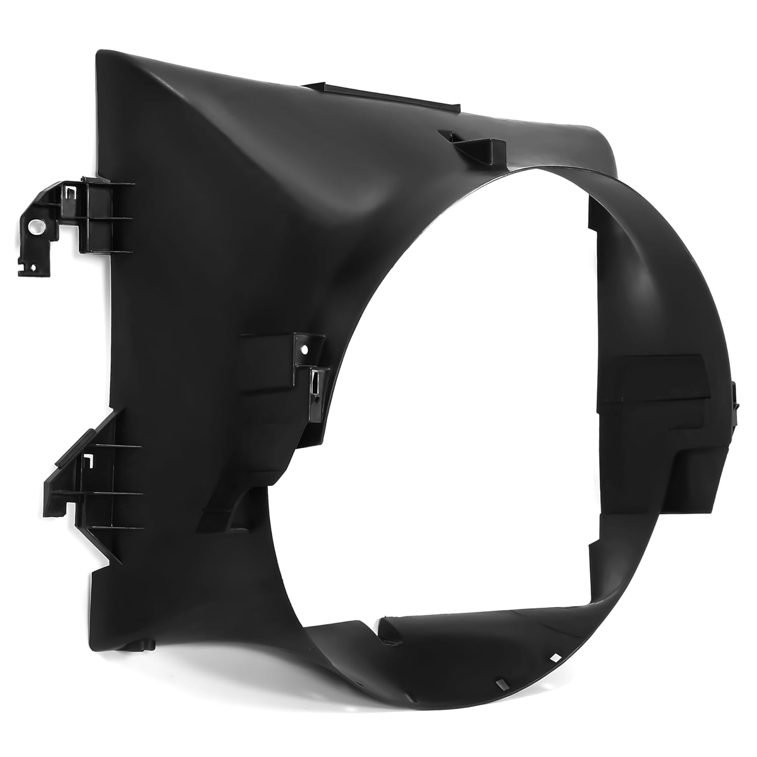 HECASA Cubierta del ventilador de refrigeración del radiador compatible con Dodge Ram 1500 2500 3500 2009-2016 con 5.7L y 6.4L HEMI Reemplazo para