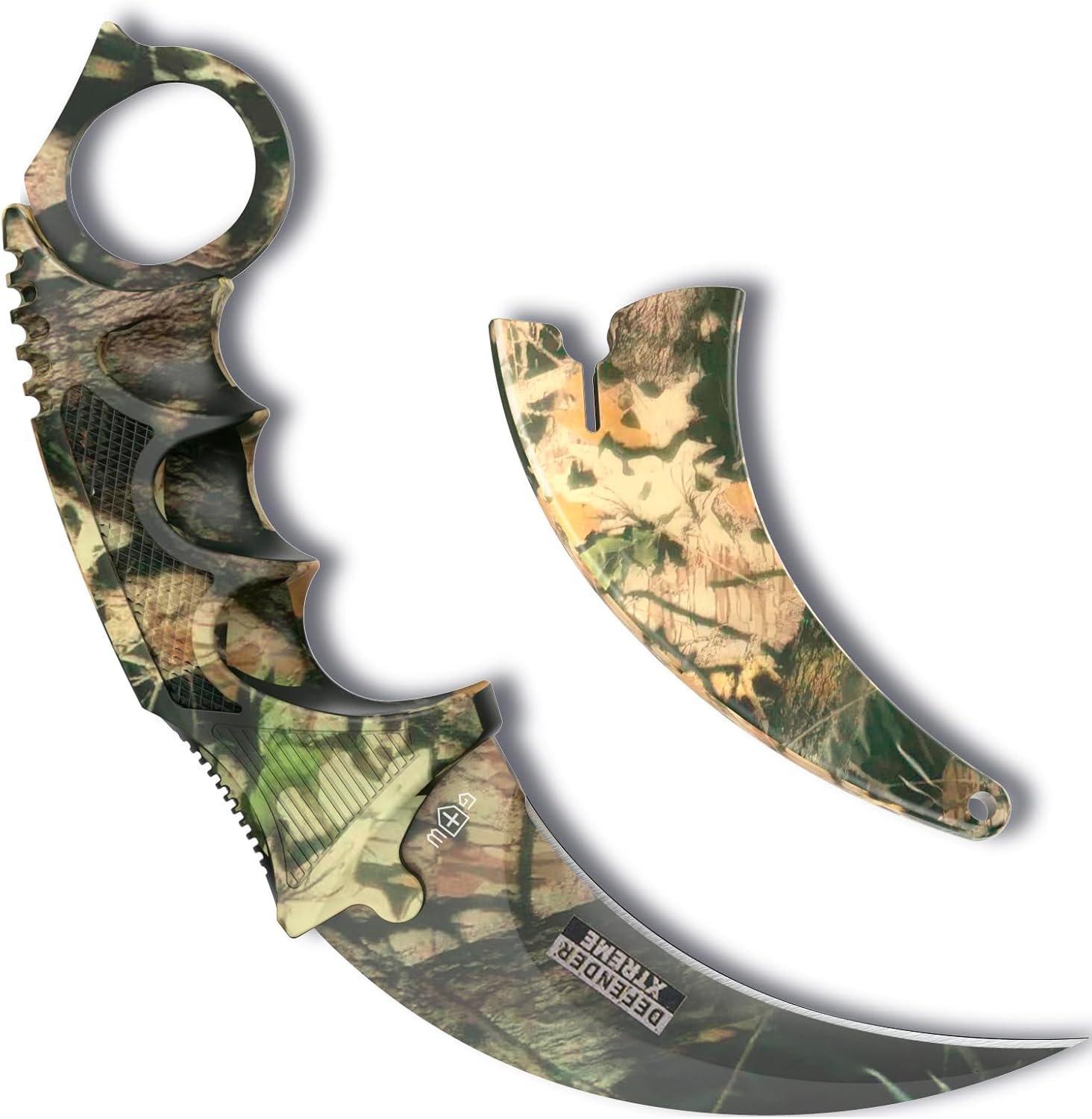 Cuchillo Karambit  Cuchillo de hoja fija  Cuchillos Karambit  Cuchillos CSGO Raptor Claw  El mejor Carambit de combate para caza, camping,
