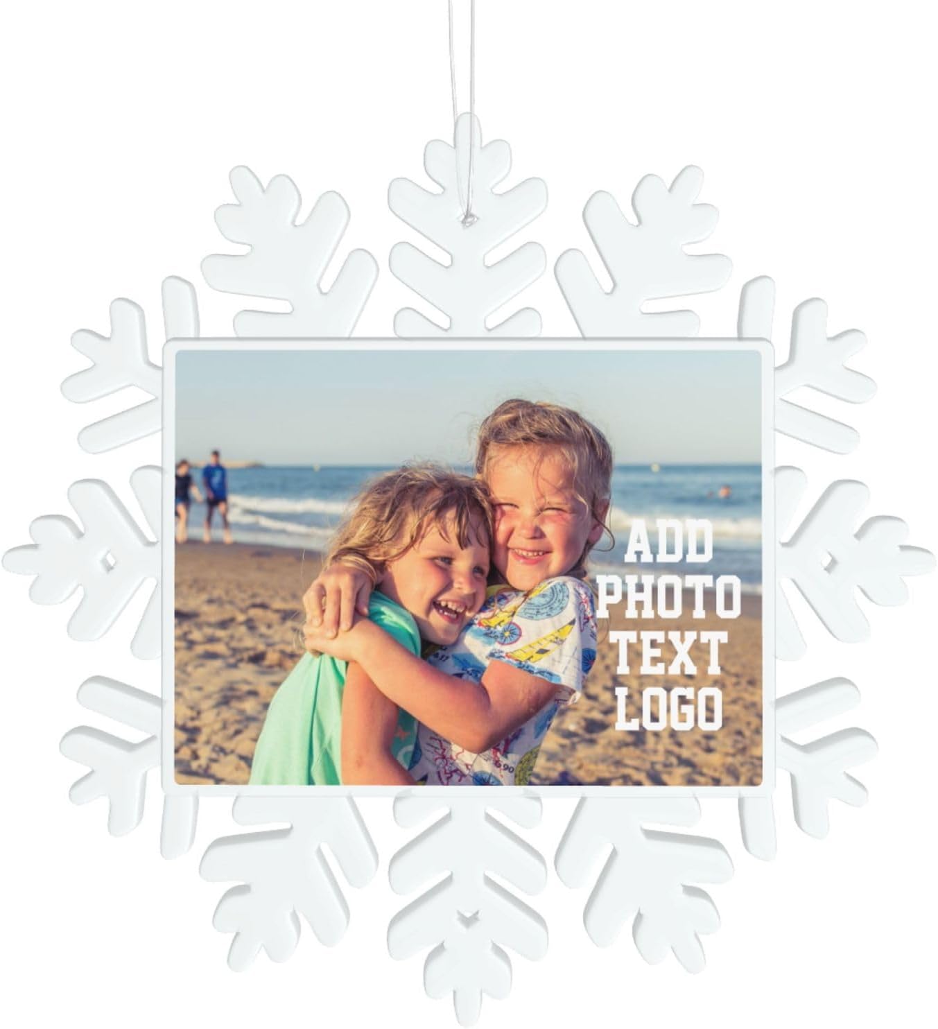 Adornos de Navidad personalizados 2023, adorno de Navidad con foto personalizada, decoración de árbol de Navidad personalizada, regalo para
