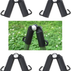 Juego de 4 estacas ajustables de plástico de 0.630 in para jardín, tipo B, conector con hebilla para juntas, estacas de jardinería para tomates, Juego de 4 estacas ajustables de plástico de 0.630 in para jardín, tipo B, conector con hebilla para juntas, estacas de jardinería para tomates,