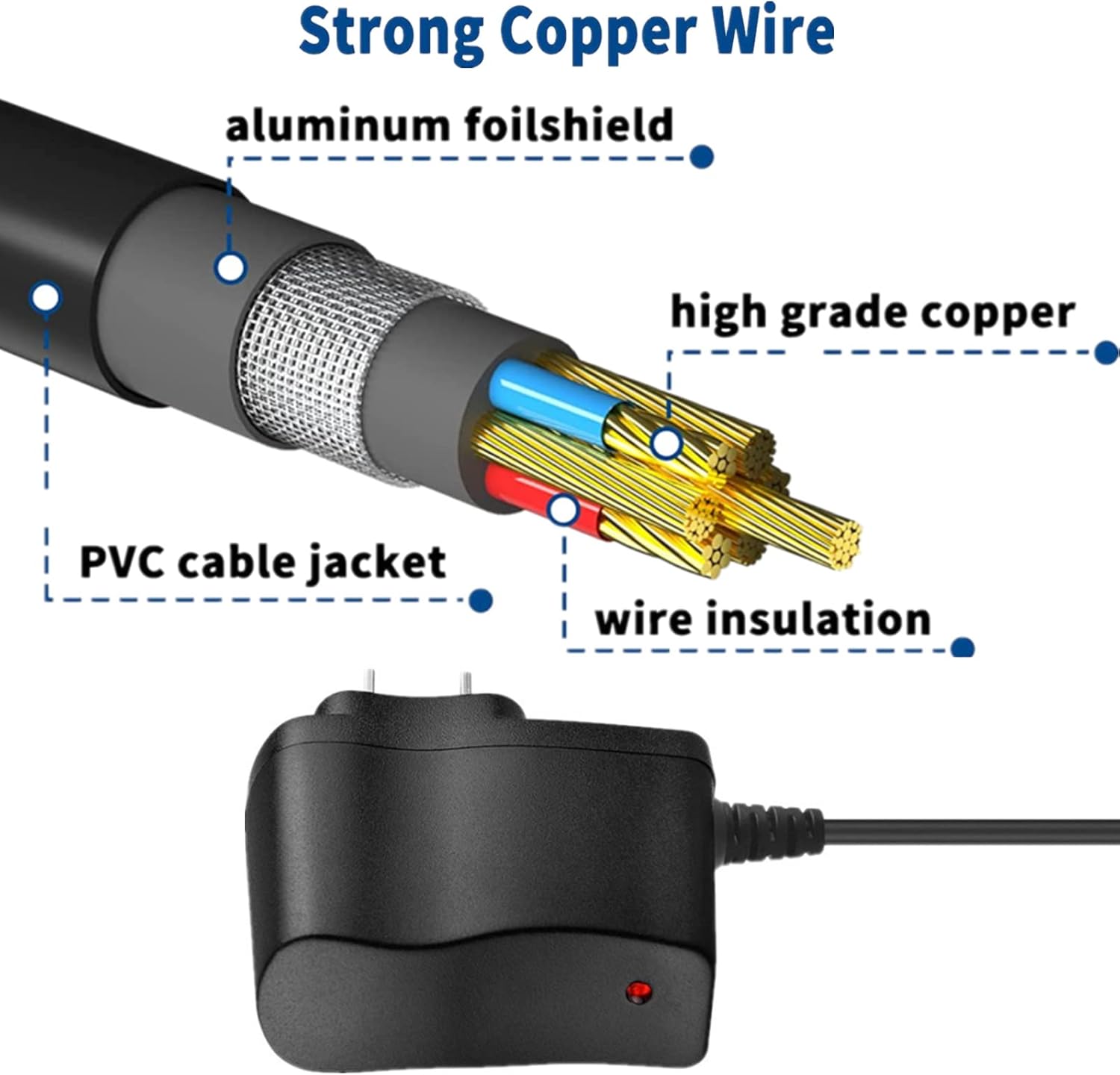 Jantoy Adaptador de CA para recortadora de pelo de cerámica Remington MB-900 HC-920 HC-930 PG-370 PG-375