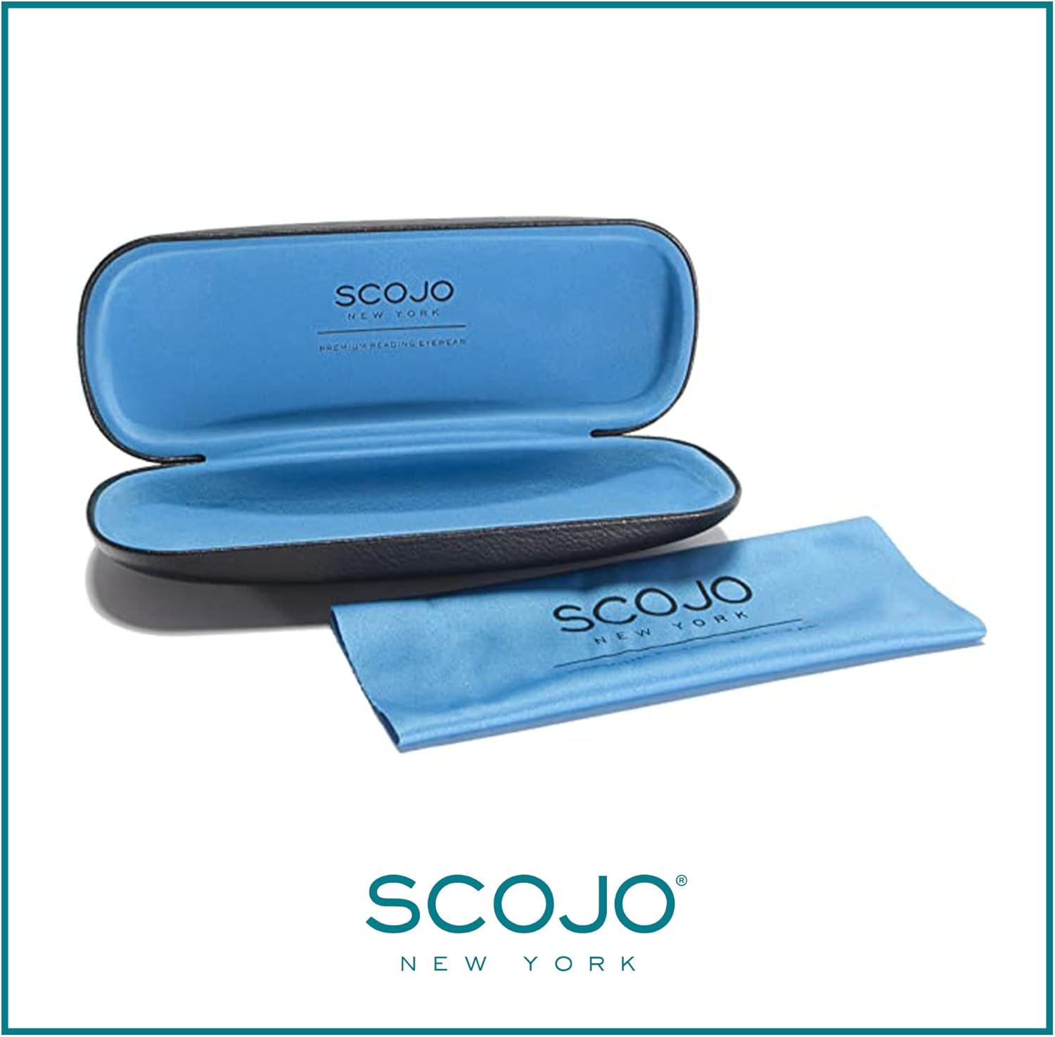 Scojo New York Gels – Gafas de lectura rectangulares delgadas, hechas a mano, resistentes a los arañazos, para mujeres y hombres