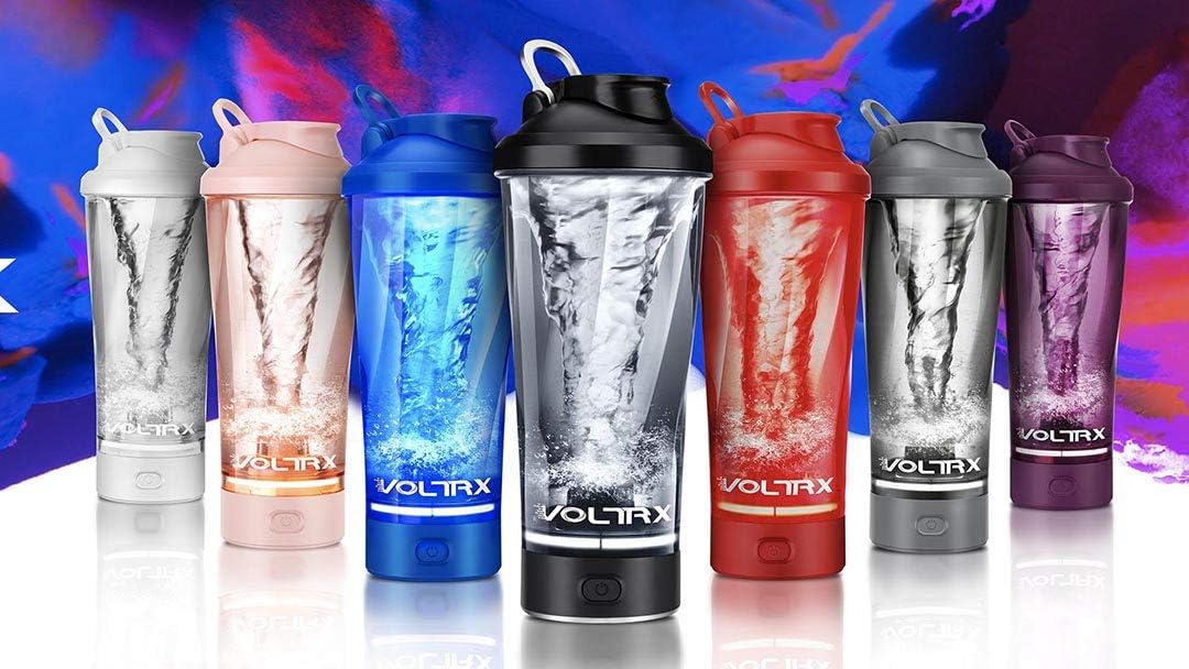 VOLTRX Botella eléctrica para mezclar batidos con proteínas