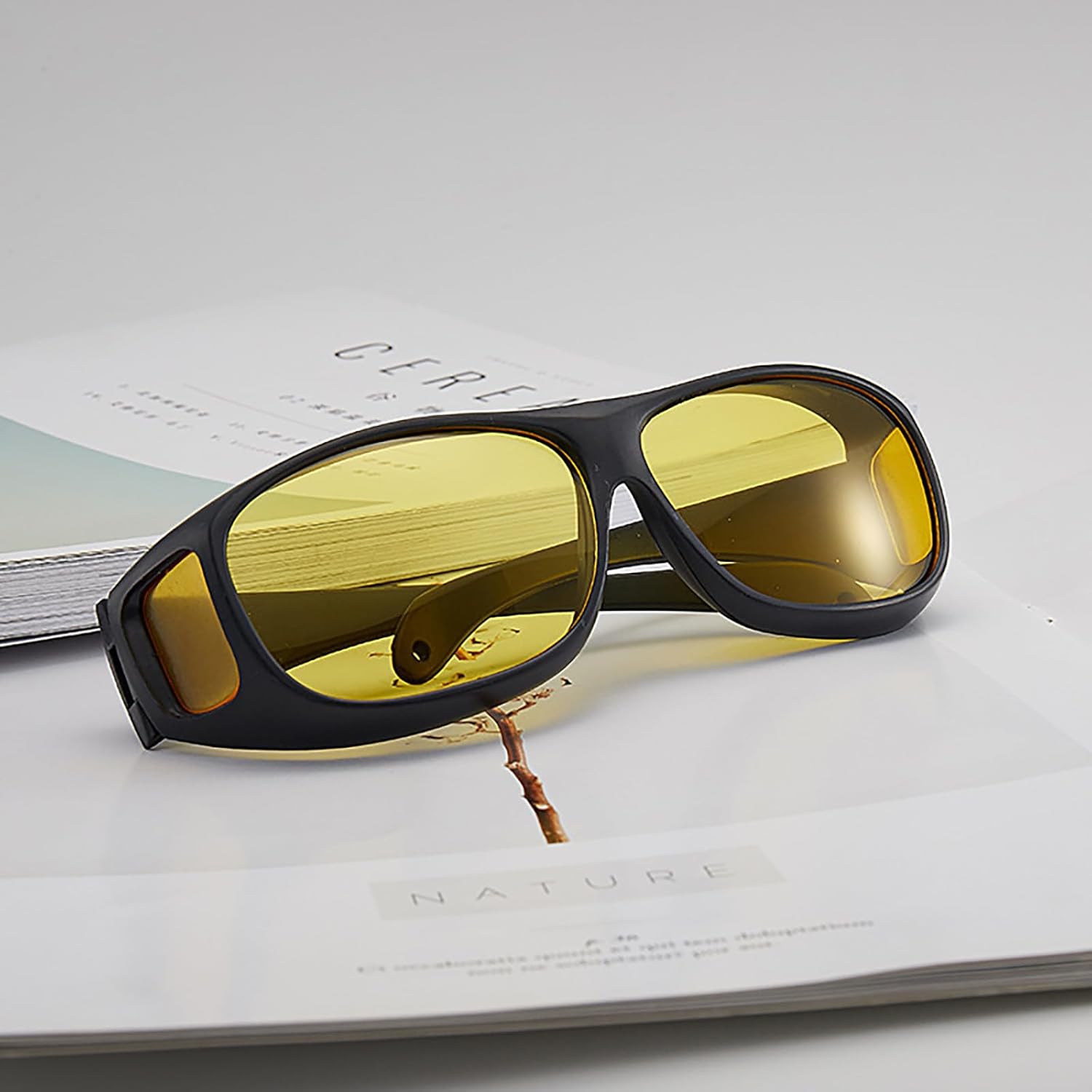 Tomuvpzn Lentes de degeneración macular para hombres y mujeres, lentes para ayuda a la degeneración macular, glaucoma, cataratas y retinitis