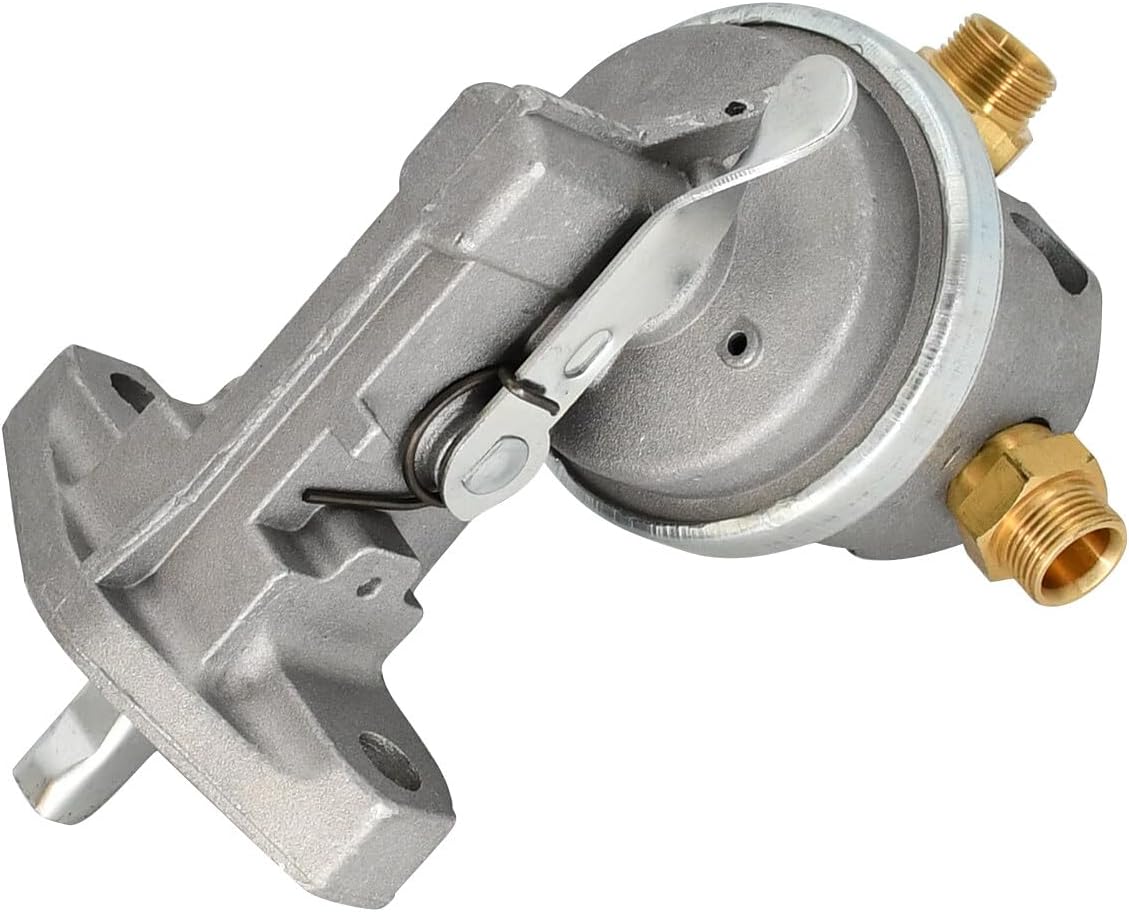 Bomba de elevación de combustible RE66153 RE535728 compatible con John Deere Tractor 6100B 6135B 6400SP 6403 6403 6405 6605 Retroexcavadora 310E