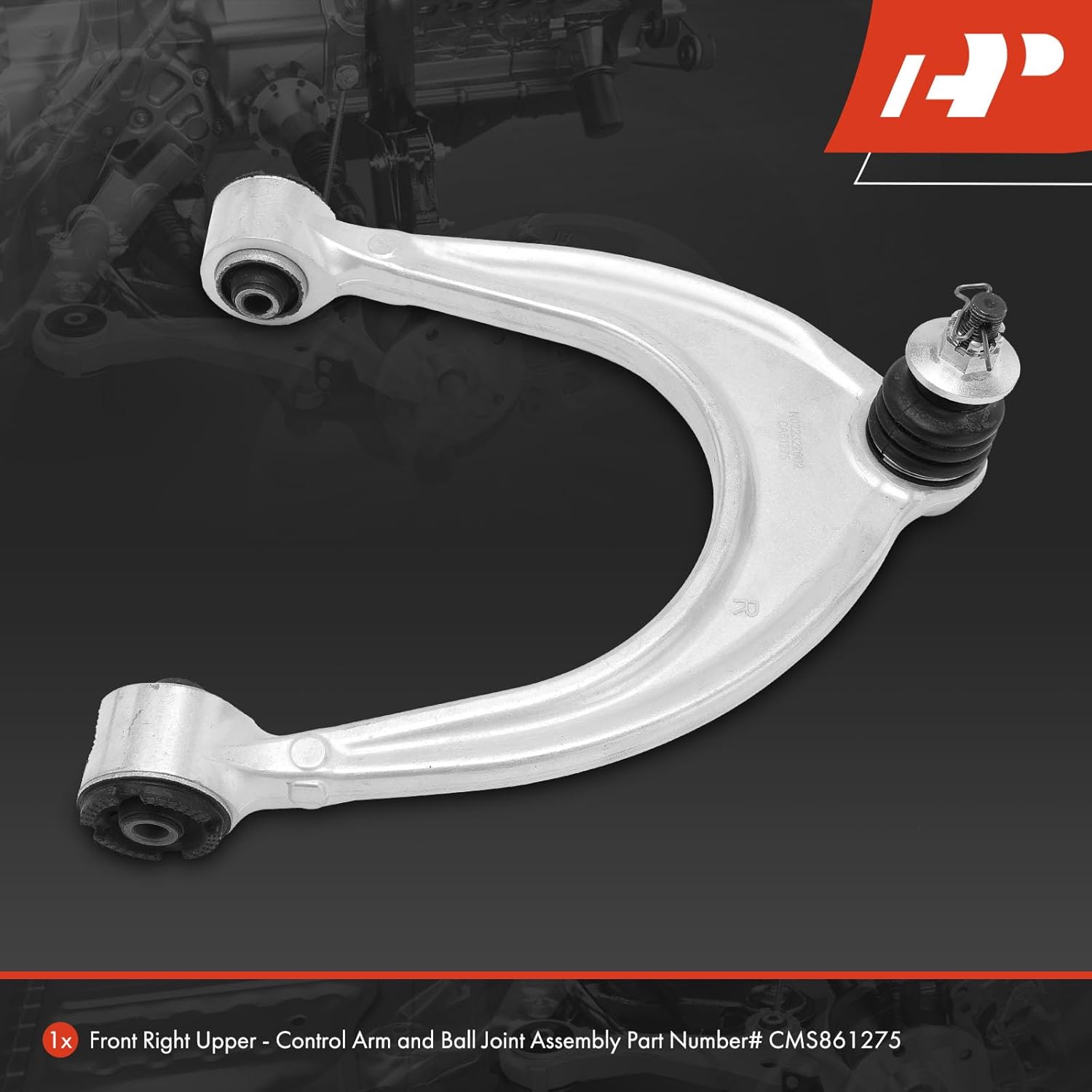 A-Premium Brazo de control superior delantero derecho con rótula y buje compatible con Lexus GS F 2016-2020, GS200t 2016-2017, GS300 2018-2019,