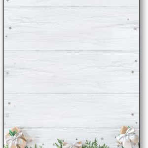 Barnwood Presents Holiday – 50 hojas membrete para eventos de invierno y vacaciones Barnwood Presents Holiday – 50 hojas membrete para eventos de invierno y vacaciones