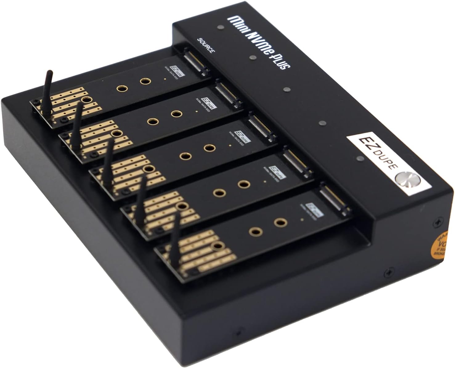 EZ Dupe Duplicador M.2 de 1 a 4 M.2 NVMe  M2 SATA NGFF (PCIeACHI NVMe) llave B, llave M, llave B+M 2230 2242 2260 2280 módulo interno SSD Cloner