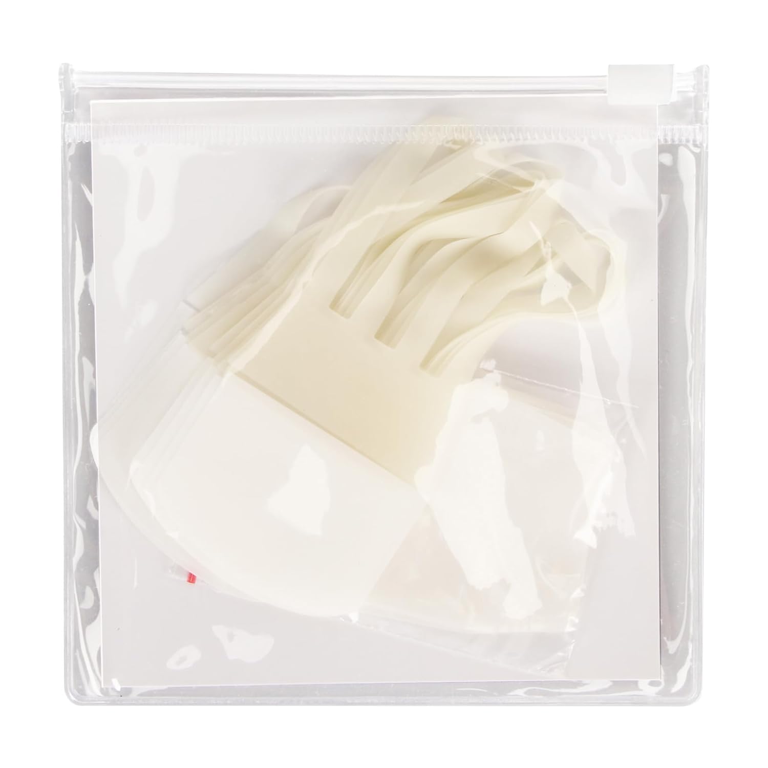 Cinta de levantamiento facial, 4 bandas elásticas, cinta de levantamiento de cuello, 20 cintas de repuesto, impermeables, invisibles para ojos para