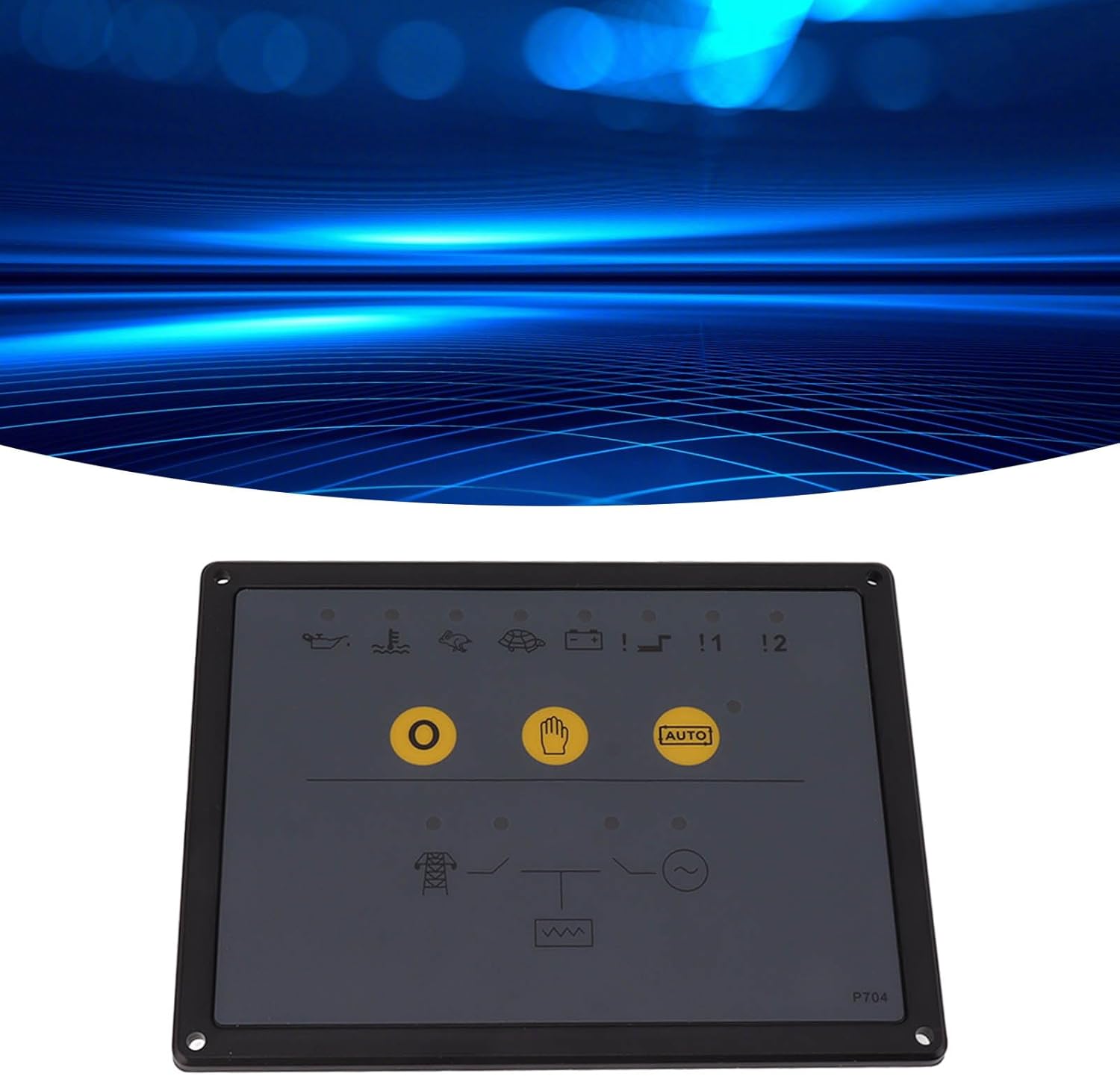 TOPINCN DSE704 AMF Controller Control Panel for,Failure Voltage, Multiple, LED Indicator