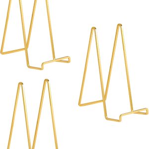 Soporte de exhibición de caballete para platos, soporte de placa de metal de 10 pulgadas para exhibición, soporte de fotos de mesa, caballetes de Soporte de exhibición de caballete para platos, soporte de placa de metal de 10 pulgadas para exhibición, soporte de fotos de mesa, caballetes de