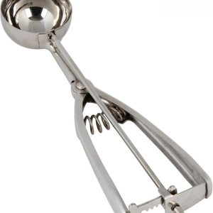 -Cuchara de porción de 1-14 oz N 30 con mango de doble agarre de acero inoxidable – Cuchara de helado para hornear cucharas de galletas para control -Cuchara de porción de 1-14 oz N 30 con mango de doble agarre de acero inoxidable – Cuchara de helado para hornear cucharas de galletas para control