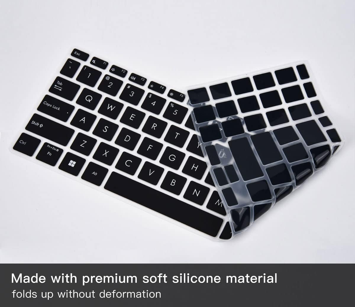 2 fundas de teclado para ASUS VivoBook 16X 16 F1603 M1603 X1603 M1605, VivoBook Pro 16X OLED K3605 K6602 N7601 TN3604, VivoBook 15 15.6 K3502 M3502