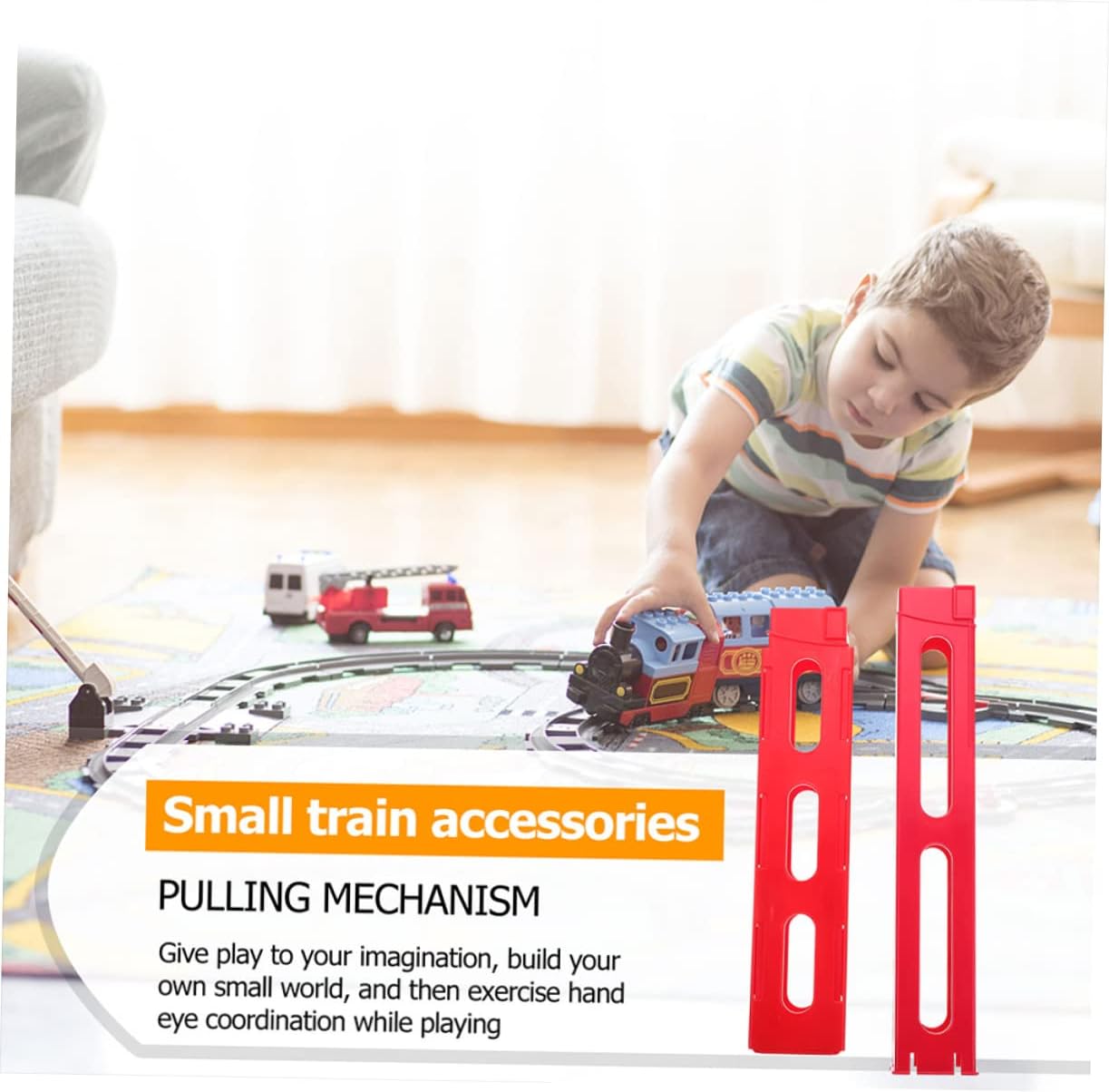 TOYANDONA Juguetes de tren de 3 piezas, cargador automático de tarjetas de dominó, tren de juguete de tren de juguete para niños, mesa de tren de