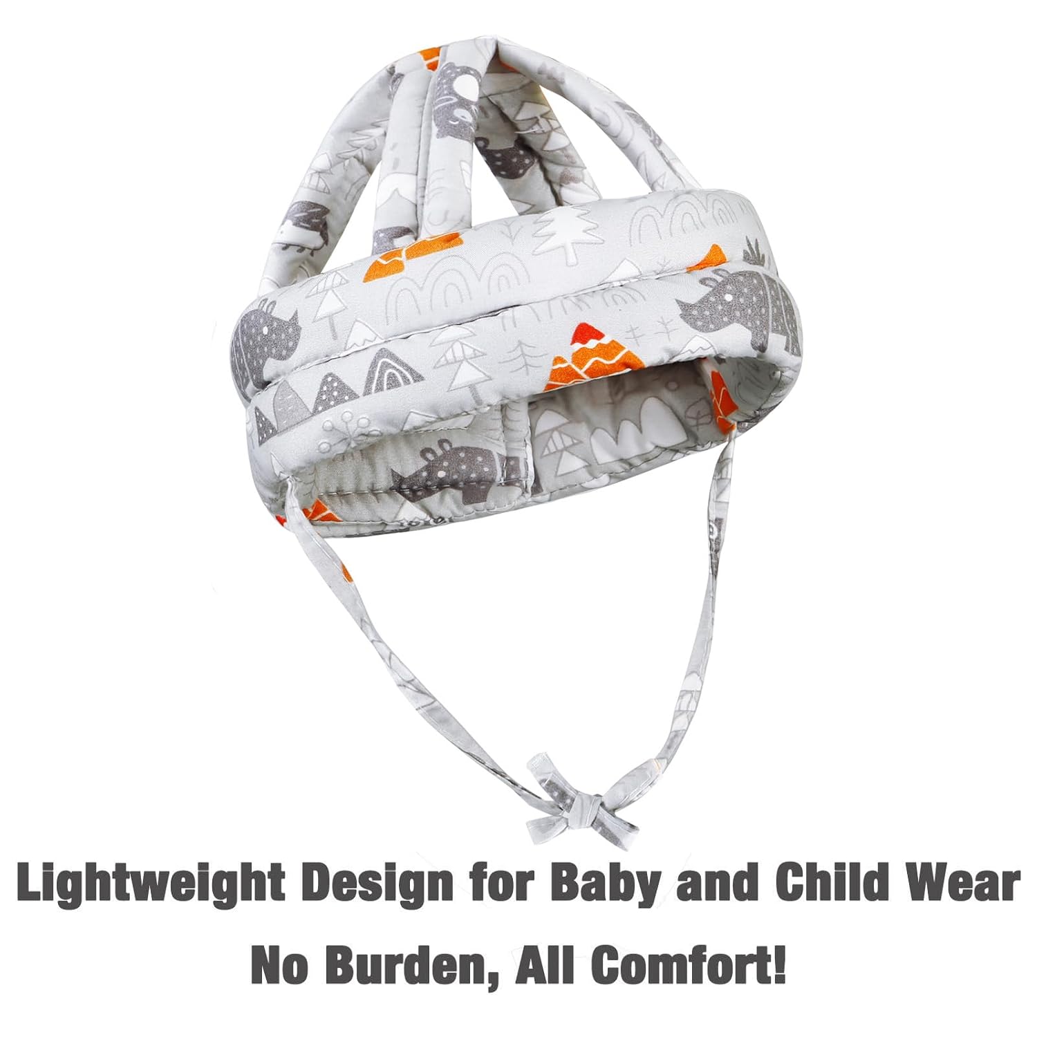 PandaEar Casco de bebé para gatear y caminar, protector de cabeza de bebé, cascos para bebés de 6 a 12 meses, cojín de protección para la cabeza del