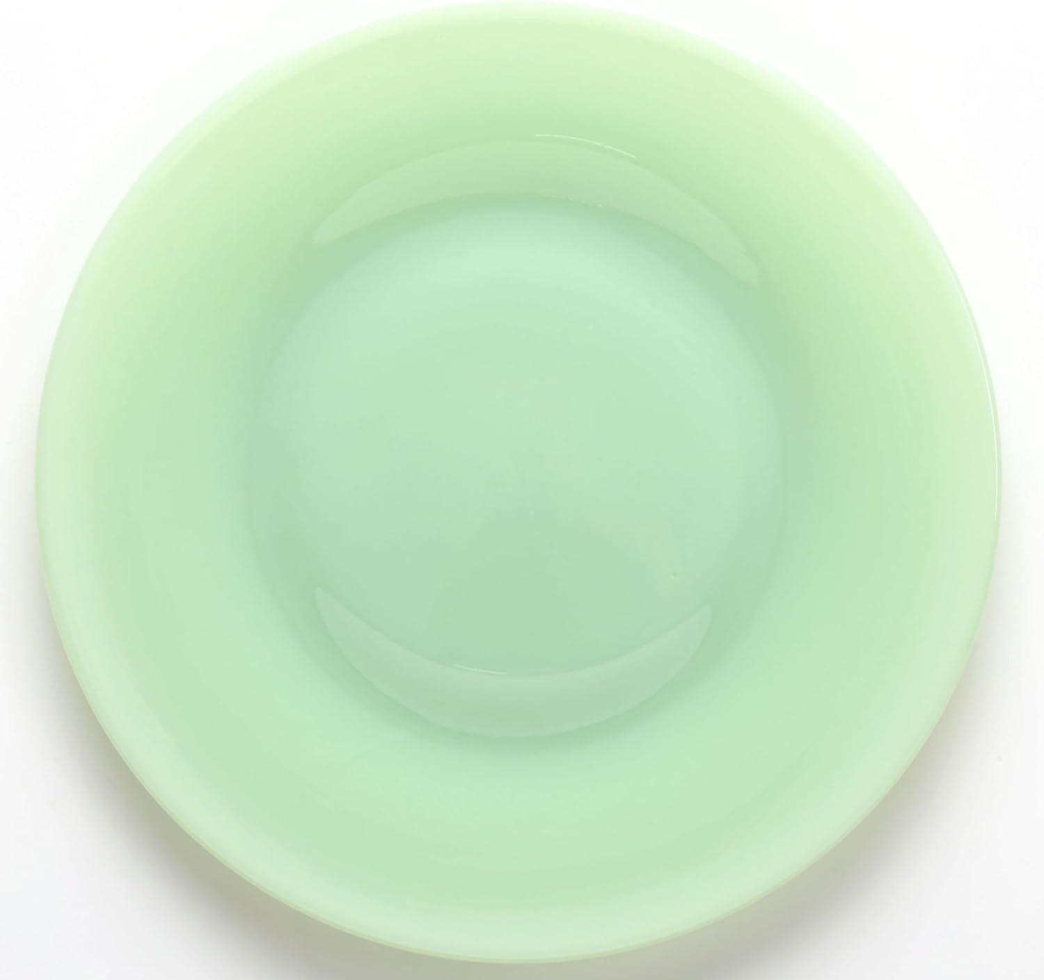 Patrón simple y simple – Plato para panensaladacena – Mosser Glass (8 pulgadas, jade)