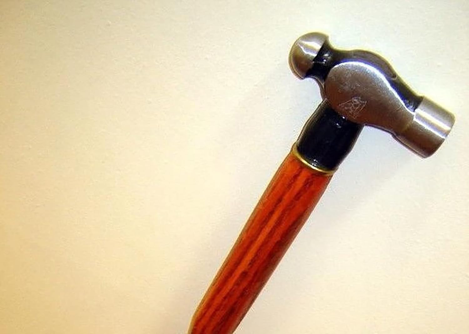 Bastón de madera victoriana para hombres y mujeres, bastón de caminar con cabeza de martillo  Bastón de caminar bellamente hecho a mano