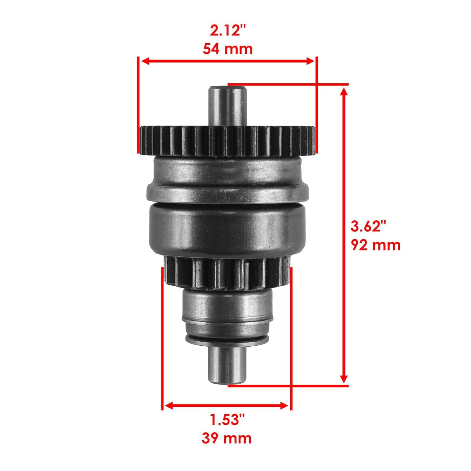 for Starter Drive Bendix for Polaris Scrambler 2×4 4×4 400 500 1985-2011 Mod-ZTF1-8080