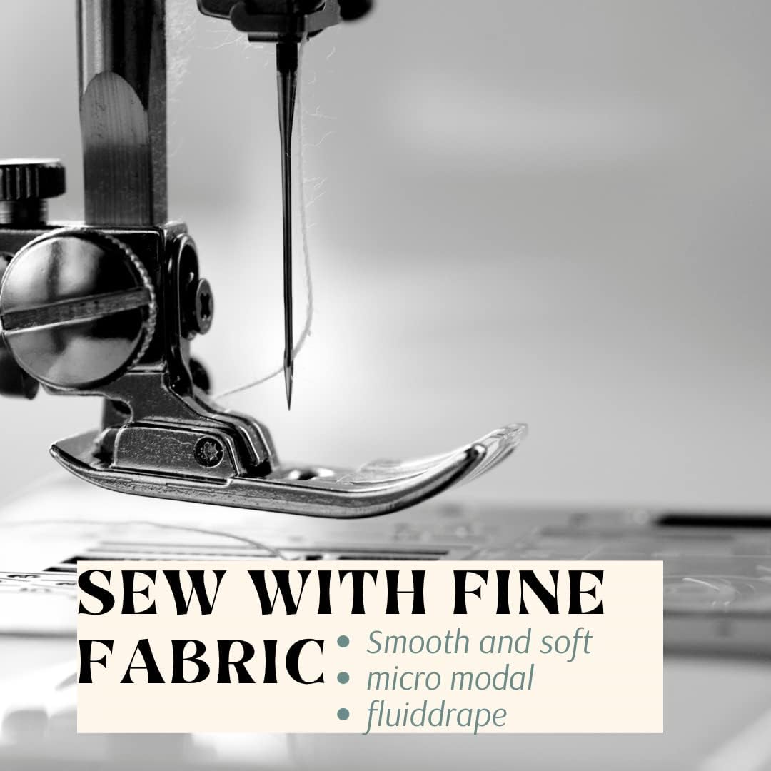 ISEE FABRIC – Tela de The Yard – Jersey de Spandex Micro Modal – Productos de costura – Suministros de costura – Suministros y materiales para