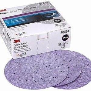 3M Hookit Purple Clean – Disco de lijado (5 pulgadas), P600, 50 discos por caja 3M Hookit Purple Clean – Disco de lijado (5 pulgadas), P600, 50 discos por caja