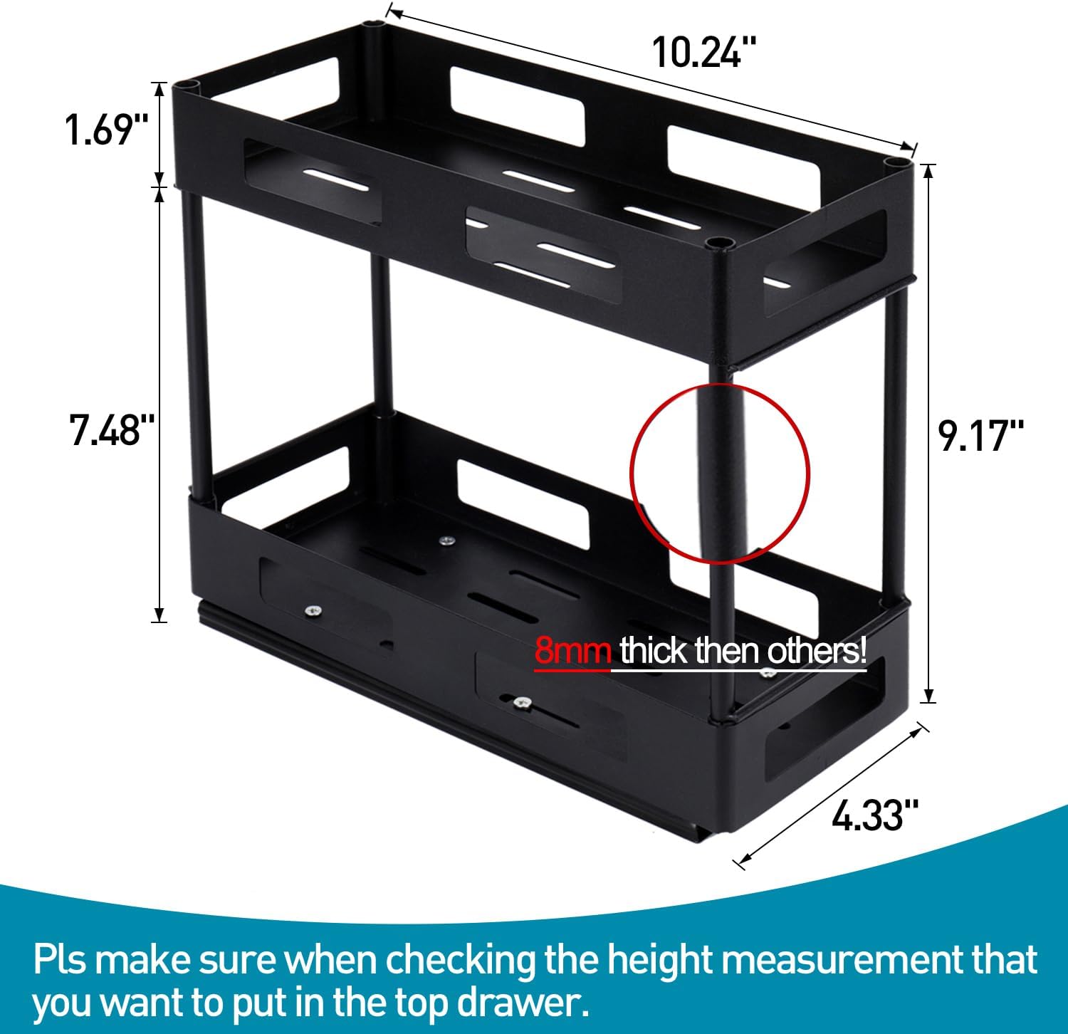 Organizador de especias para gabinete, estantes de especias extraíbles para armarios interiores, estante de especias de cocina, organizador