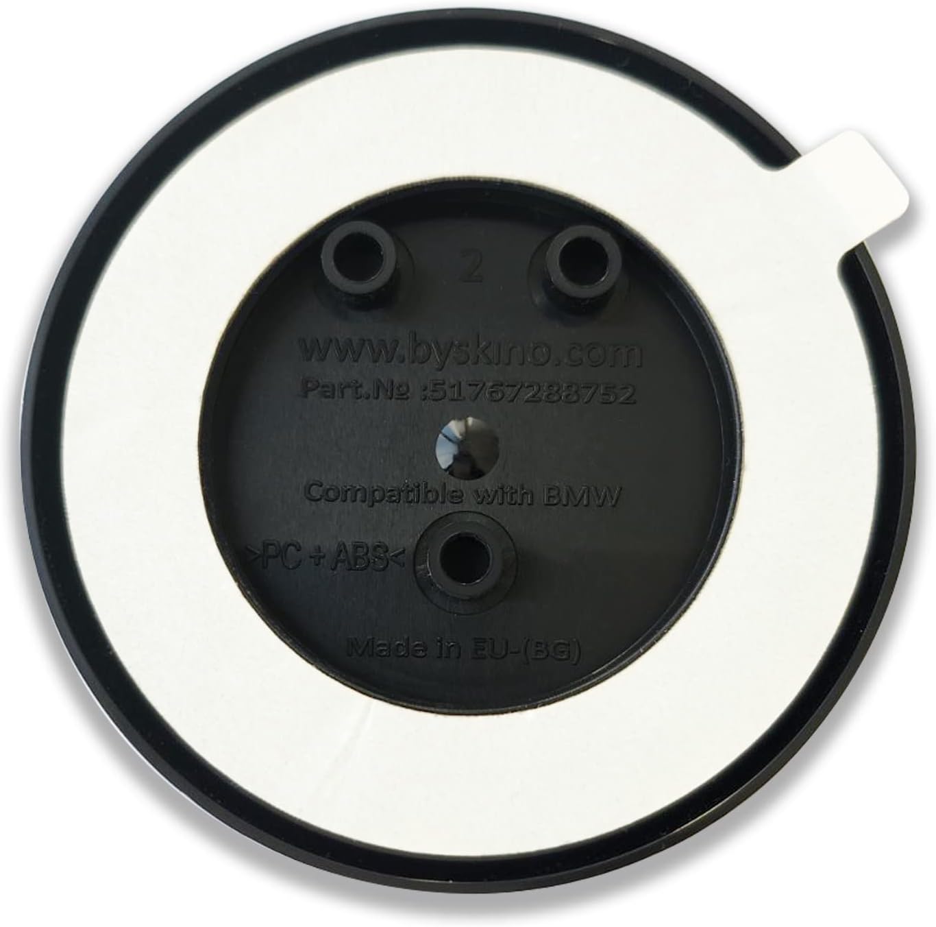 SkinoEu Compatible con BMW Emblem 51767288752 – Insignia de afinación para maletero delantero y trasero de 3.228 in 1 2 3 4 5 7 X1 X2 X3 X4 X5 X6 X7