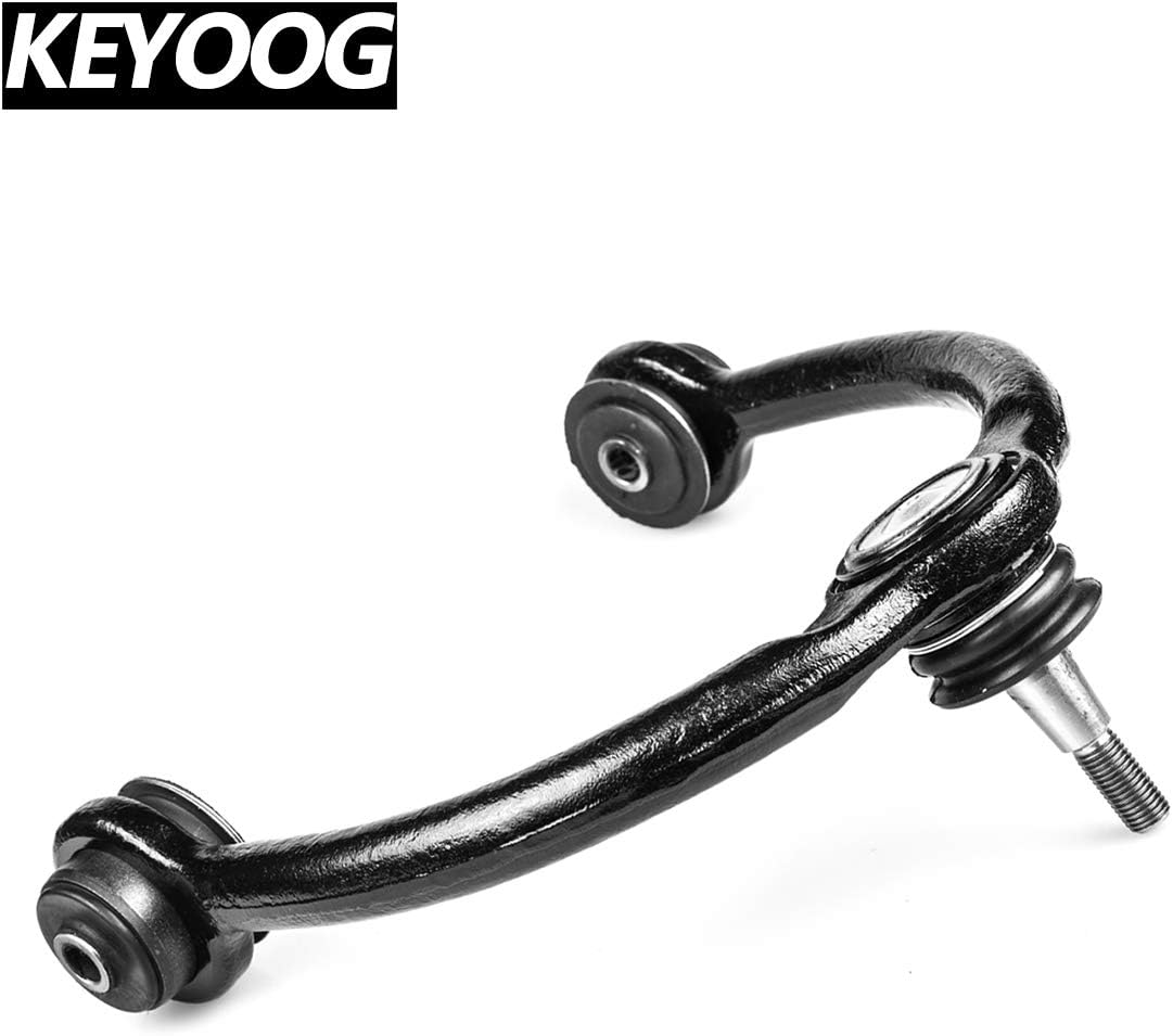 KEYOOG 2 piezas de brazo de control superior delantero y conjunto de rótula para 2006-2010 J-eep Commander 2005-2010 Jeep Grand Cherokee K620188 x2