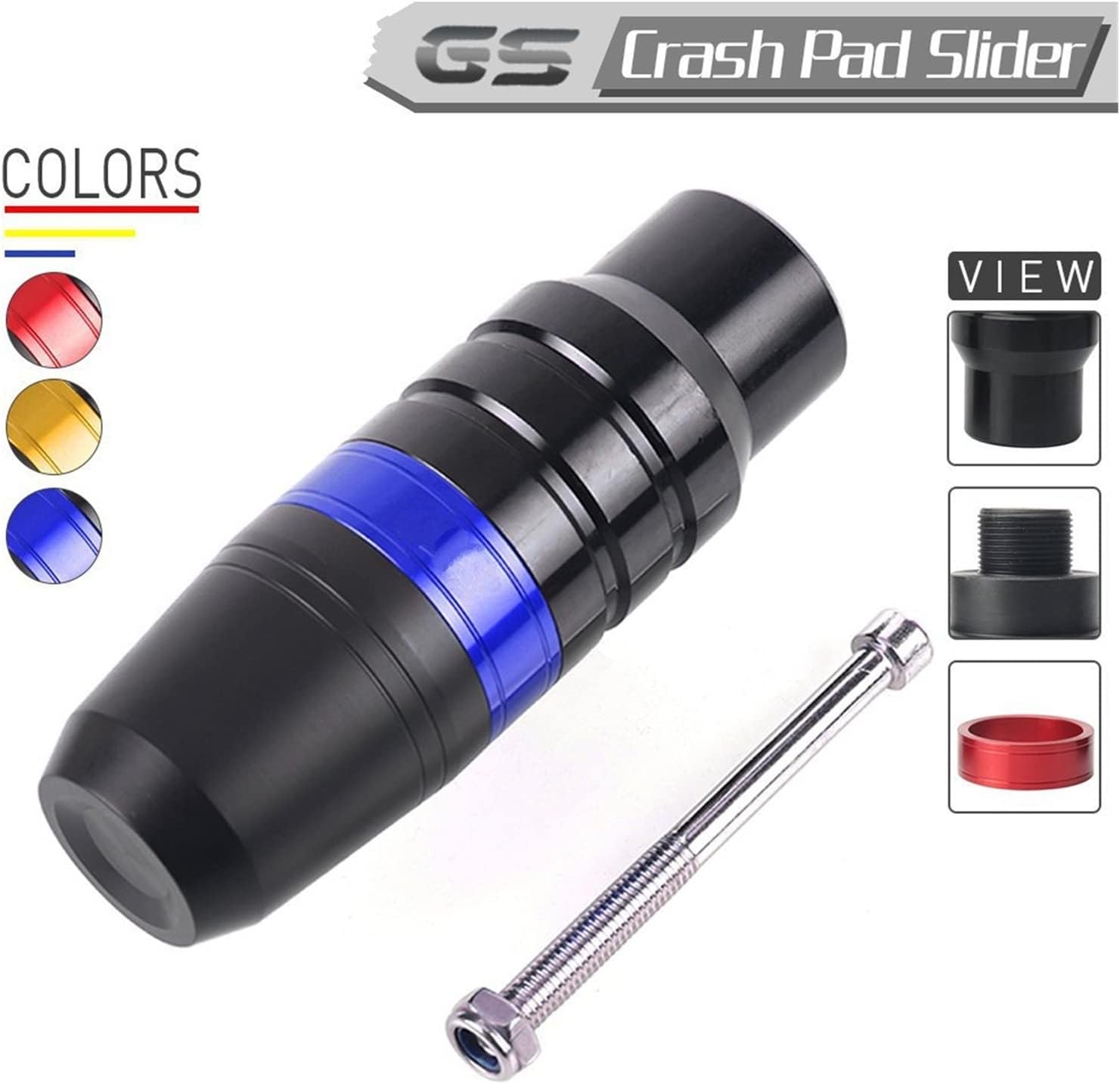 WAGLOS Accesorios de motocicleta CNC Frame Crash Pads Escape Sliders Protector de choque para Yamaha MT03 MT09 MT10 MT 03 FZ09 FZ10 Anticaída Frame