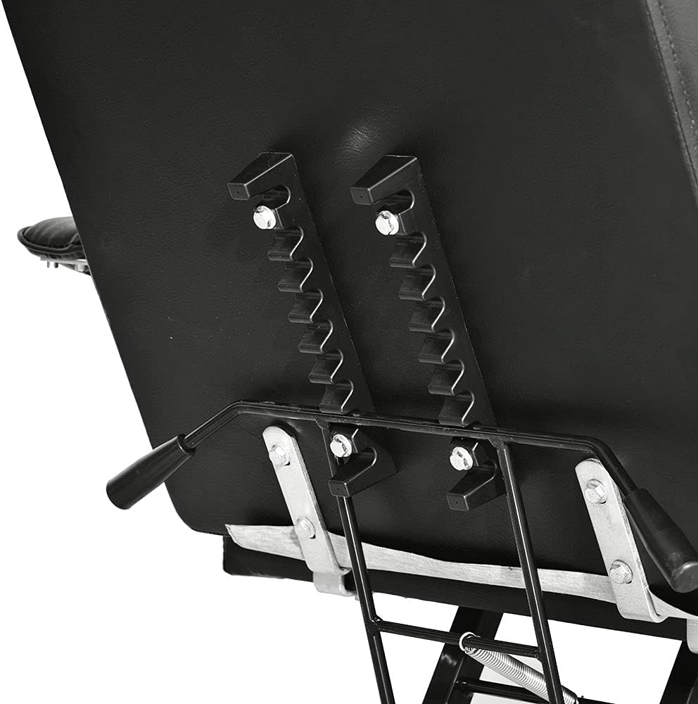 Paddie Cama de masaje profesional plegable de 3 secciones, mesa de tatuaje ajustable para cliente, silla facial de 73 pulgadas para esteticista,