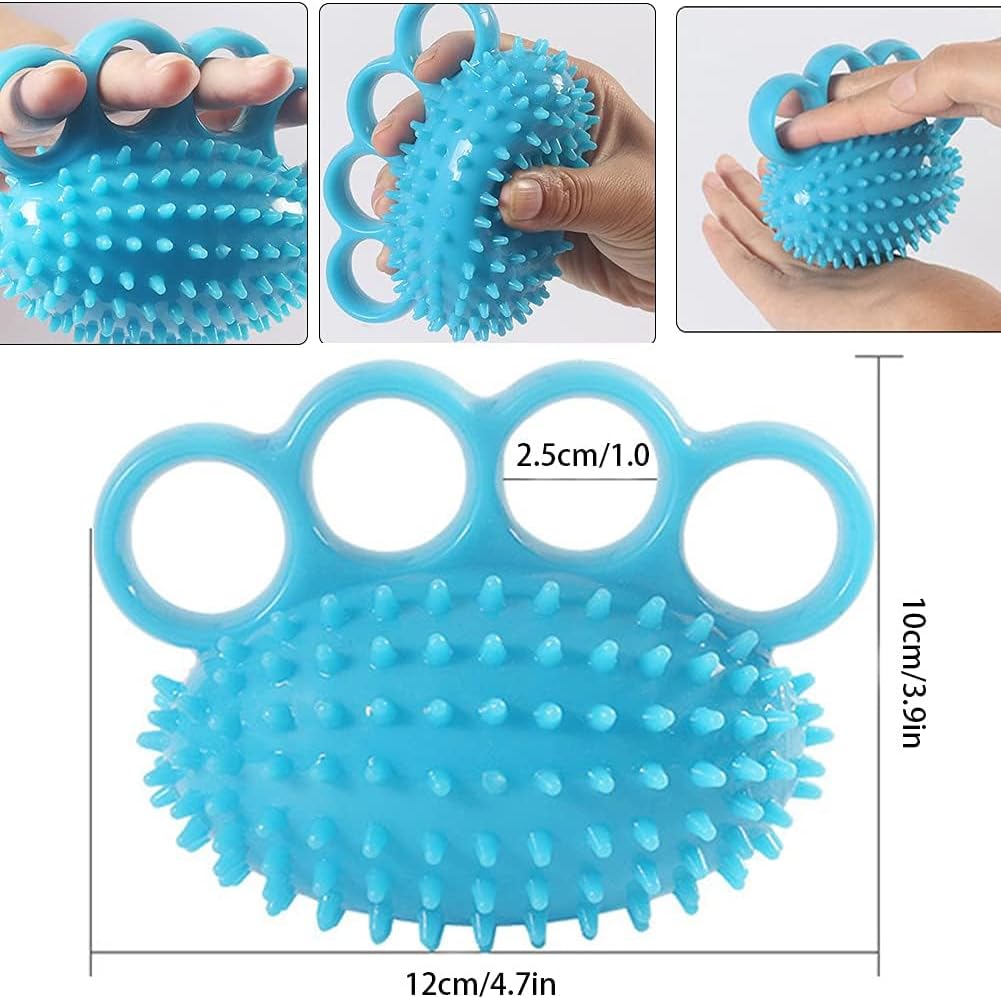 Pelota de ejercicio de mano para terapia de dedos, pelotas para terapia de manos, fortalecimiento de agarre, mejora la flexibilidad, bolas de alivio