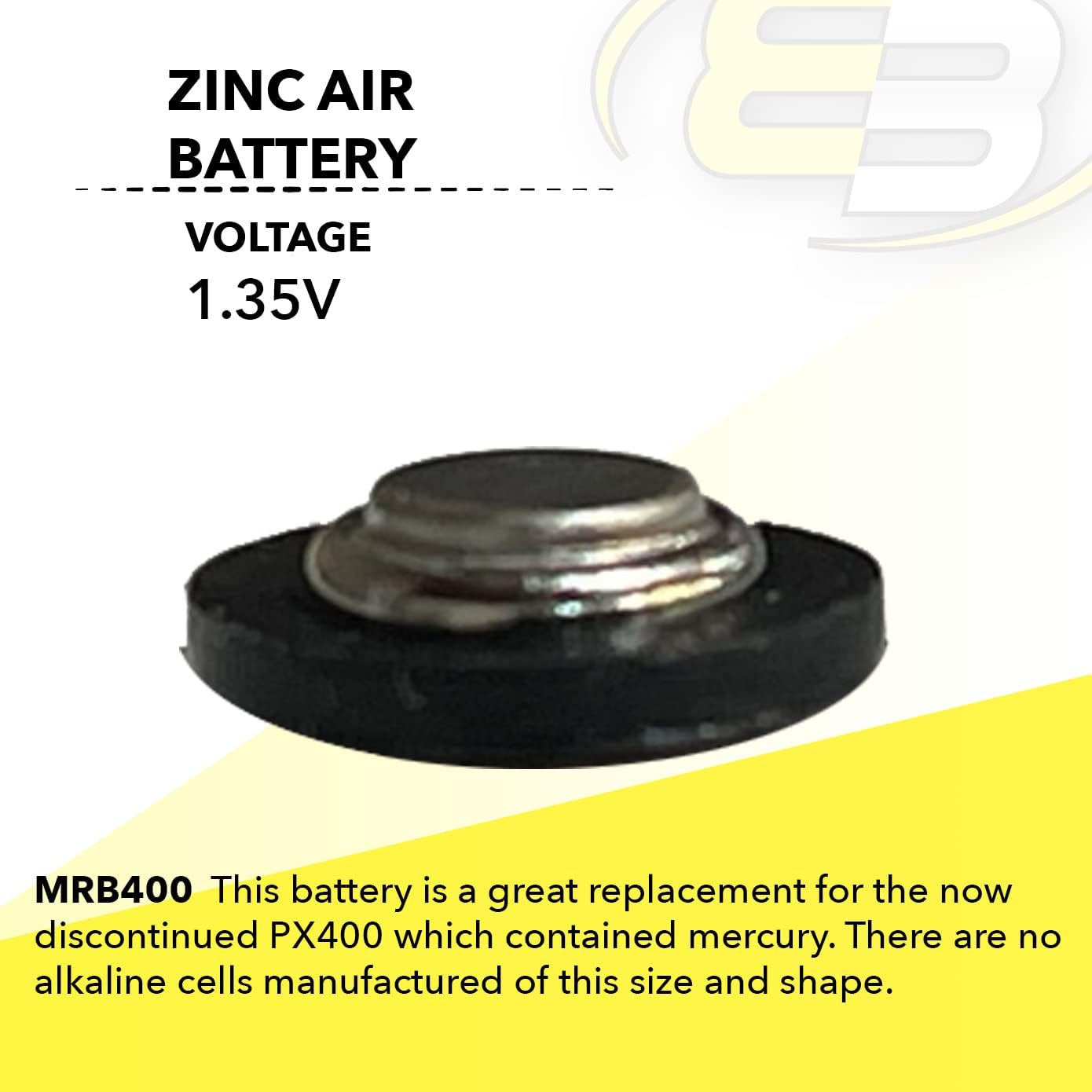 Exell Battery MRB400 reemplaza a E400N, ANSINEDA 1116M, IEC MR42