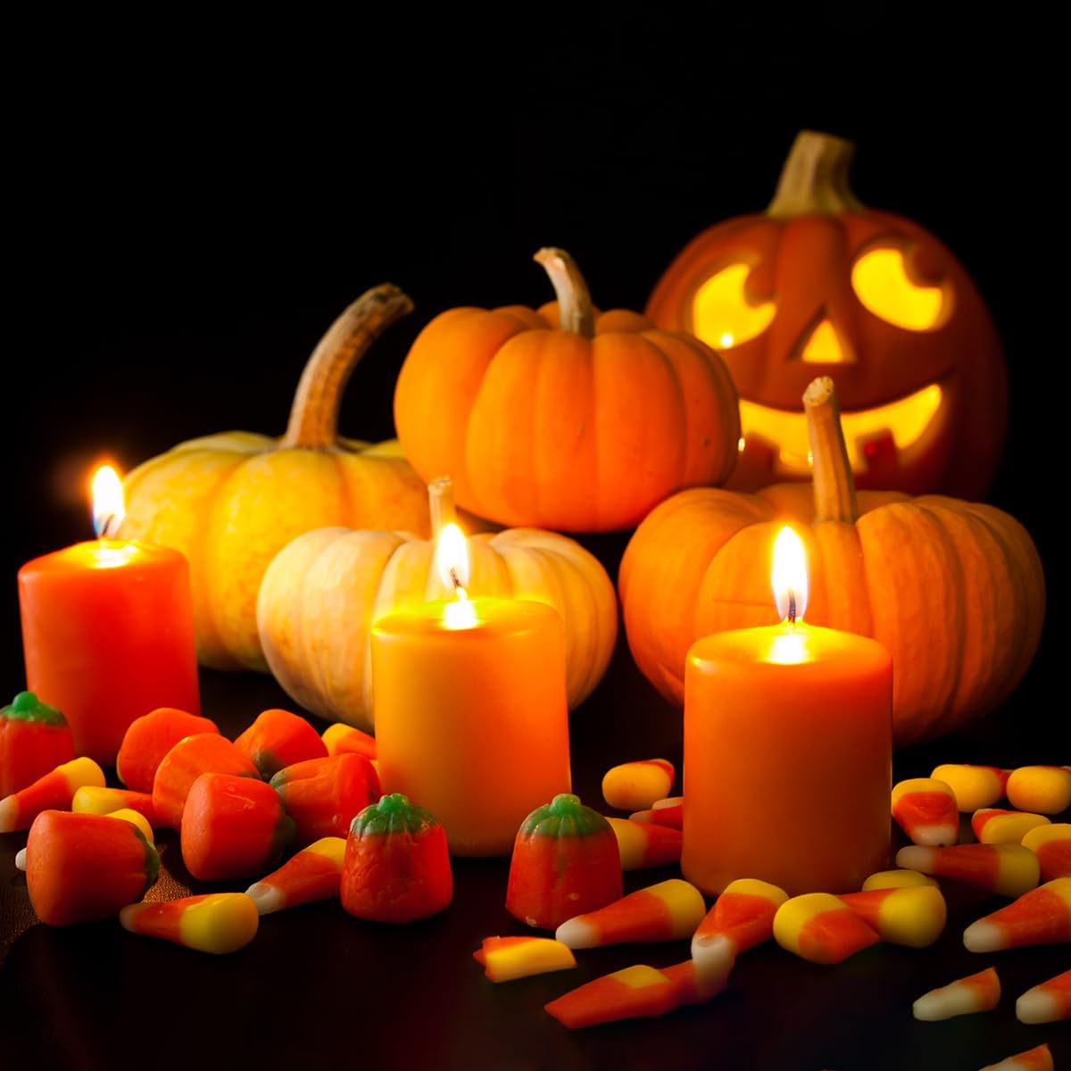 Velas votivas naranjas de 10 horas para bodas, fiestas, Halloween, otoño y emergencia, juego de 36 velas a granel sin perfume para restaurantes y