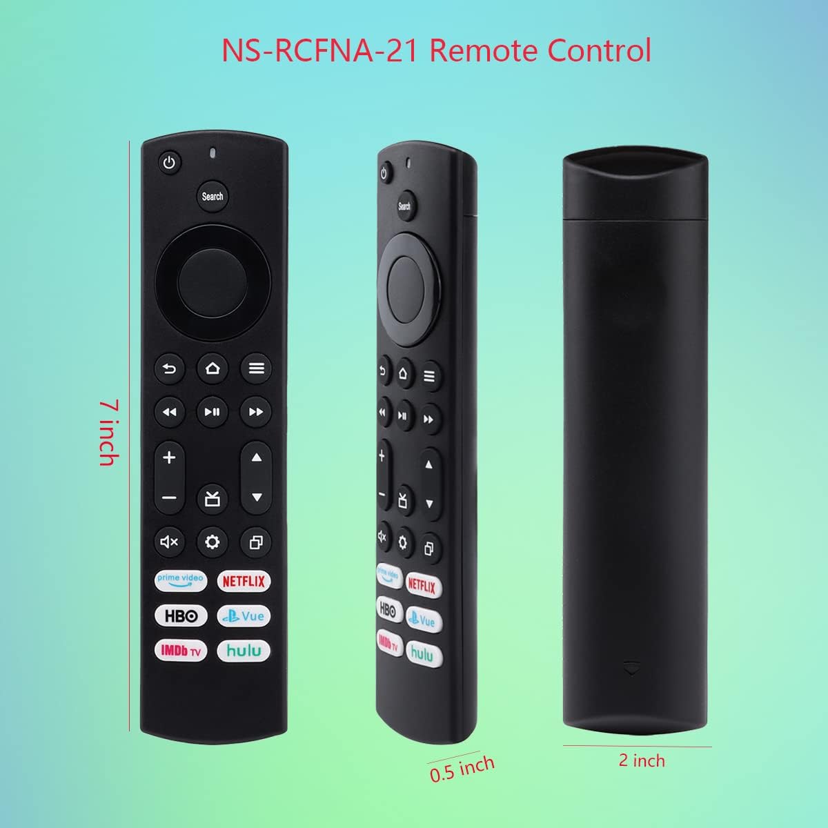 NS-RCFNA-21 NS-RCFNA-19 Mando a distancia de repuesto IR para Insignia Smart TV NS-24DF310NA19 NS-32DF310NA19 NS-39DF510NA19 NS-43DF710NA19