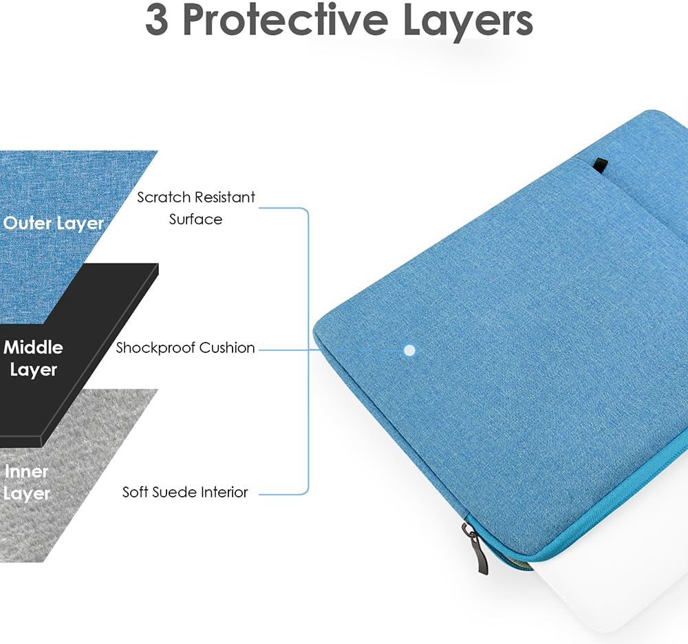 ProElife Funda para laptop de 15 pulgadas para MacBook Air 2023 de 15 pulgadas con chip Apple M2 A2941, accesorio de viaje, transporte simple,