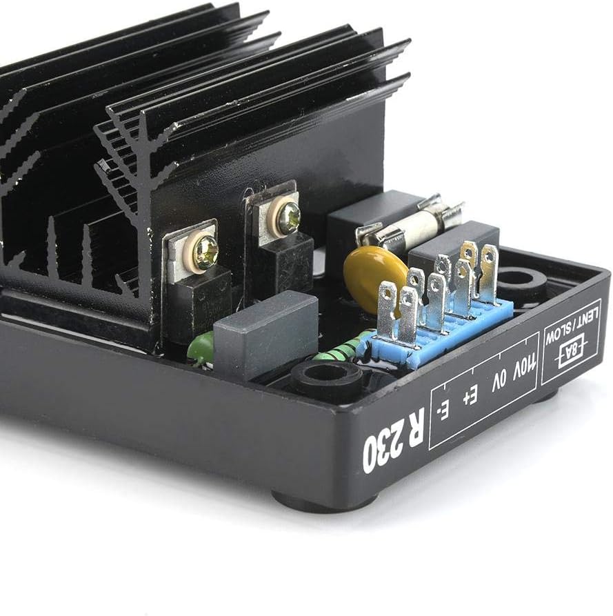 YWBL-WH Regulador de voltaje R230 AVR sin escobillas 120VCA automático monofásico generador de dos líneas