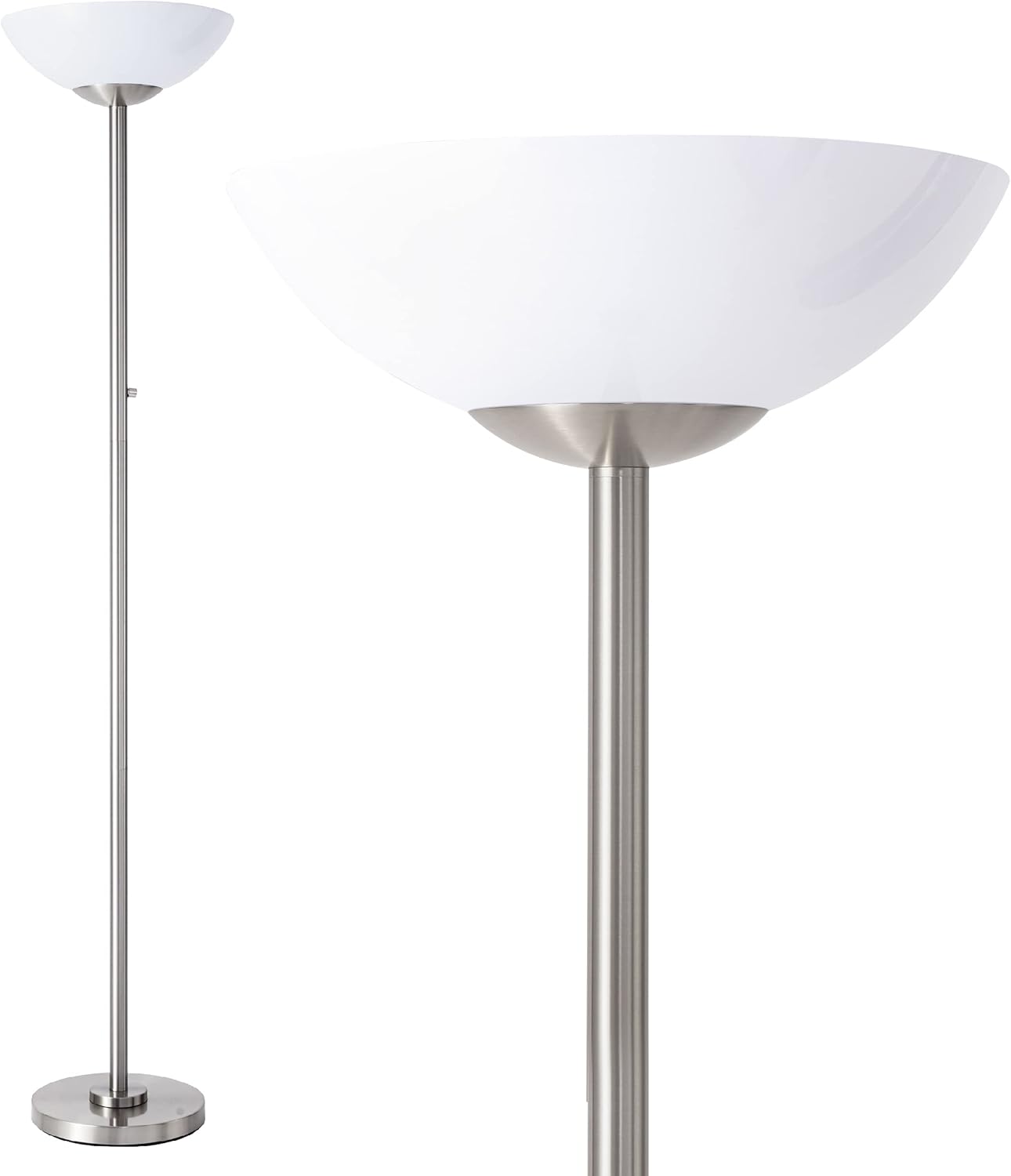 Lámpara de pie súper brillante 8000LUMEN!! DIMMABLE 30K Ilumina una habitación completa, diseño moderno y elegante