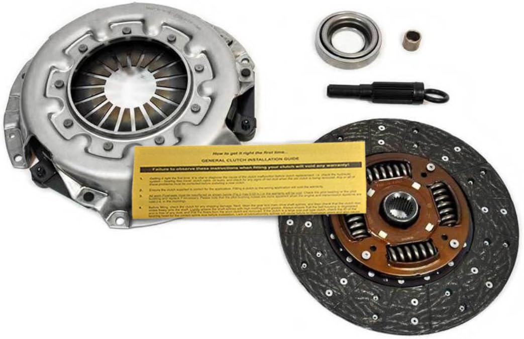 EF – Kit de embrague premium compatible con NISSAN FRONTIER PATHFINDER XTERRA 3.3L VG33E NON-SC