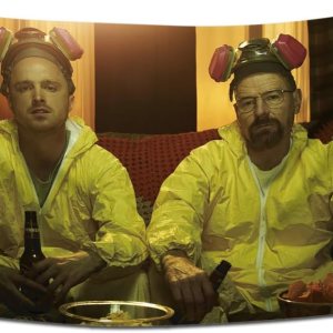 DecrPlus Breaking Bad Tapestry Walter White Jesse Pinkman Banner Poster Wall Colgante Bandera 3x5ft Dormitorio Fondo Decoración DecrPlus Breaking Bad Tapestry Walter White Jesse Pinkman Banner Poster Wall Colgante Bandera 3x5ft Dormitorio Fondo Decoración