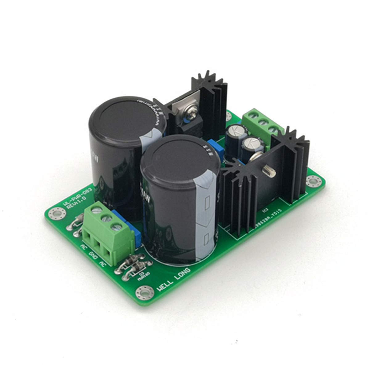 Fuente de alimentación regulada lineal de alta precisión LM317 LM337 TL431.