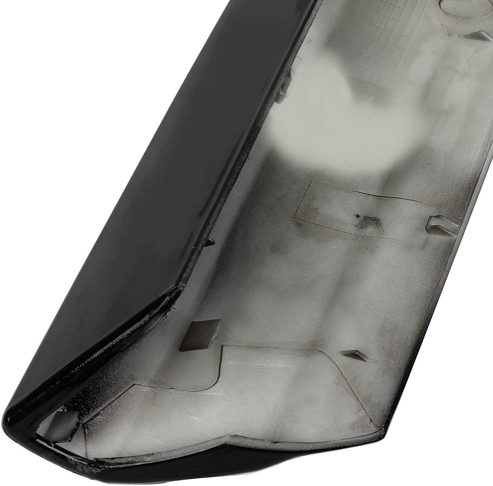 ECCPP Fundas de repuesto para rieles laterales de techo color negro para Toyota Highlander 2.7L 2009-2013, para Toyota Highlander 3.3L 2008-2010,