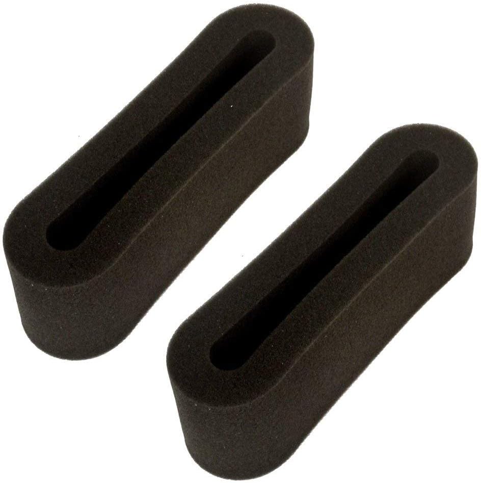 HQRP Paquete de 2 filtros circulares exteriores para premotor compatibles con Bissell PowerForce Helix Turbo sin bolsa 68C71, 2140, 68C7, 68C7C,