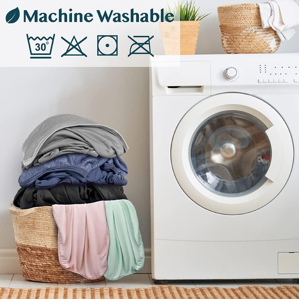 PAVILIA Manta refrescante para durmientes acalorados, manta ligera de verano para cama, manta refrescante para sudores nocturnos que absorbe el