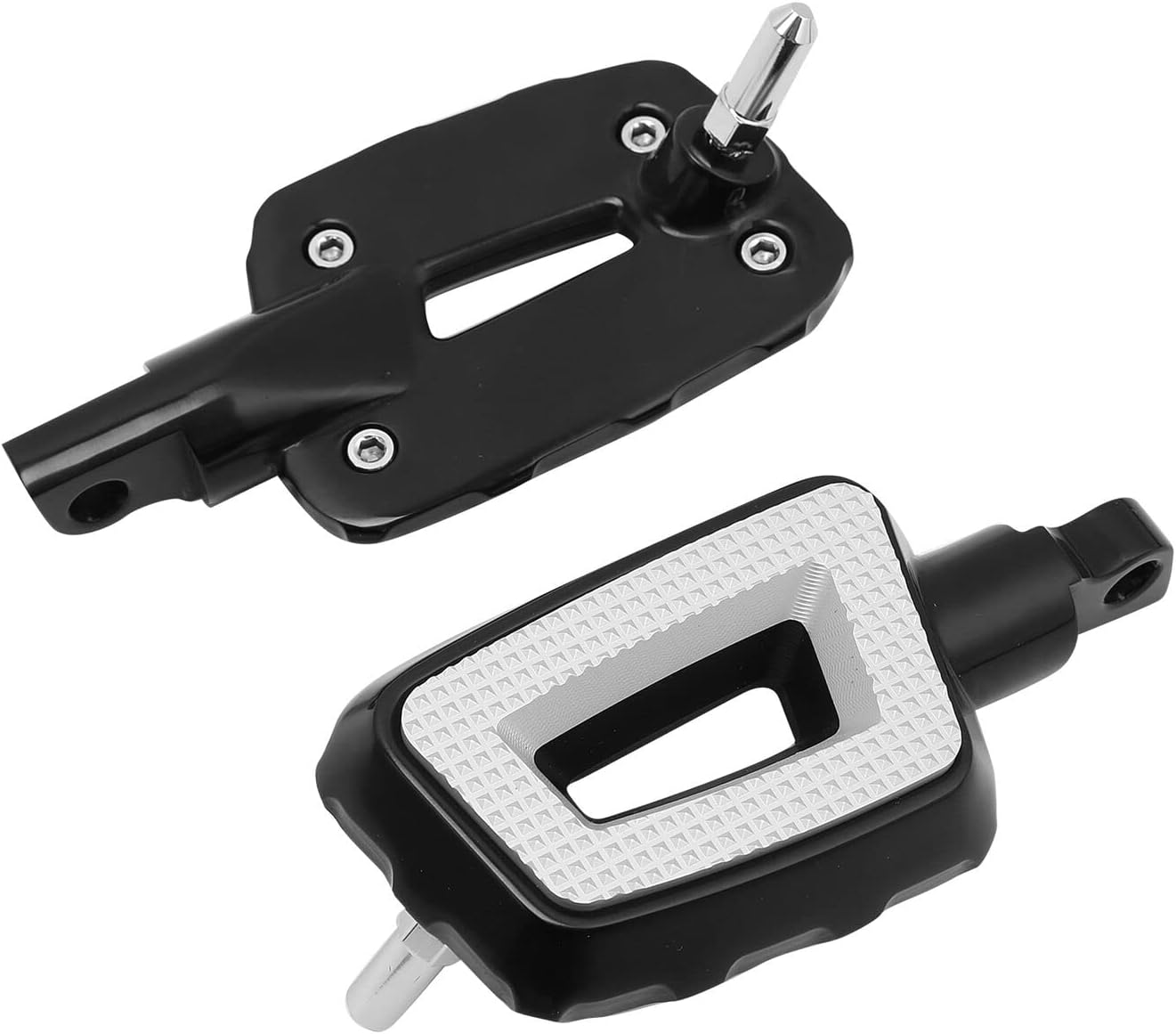 TCMT Estriberas de montaje macho para Harley Touring Road King Road Street Electra Glide Sportster XL 883 1200 Dyna Softail