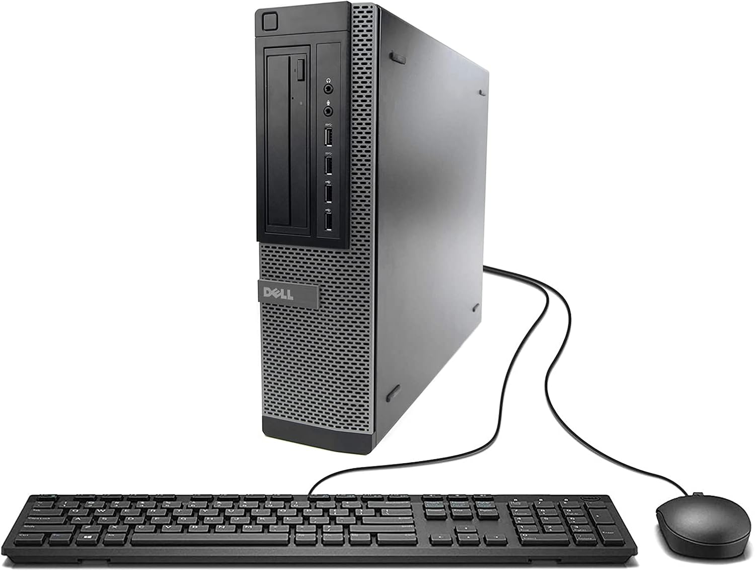 Dell Computadora de sobremesa Optiplex 9010, Intel Core i5 3.2 GHz, 16 GB de RAM, 1 TB SATA HDD, teclado y ratón, Wi-Fi, HDMI, DVD-ROM, Windows 10