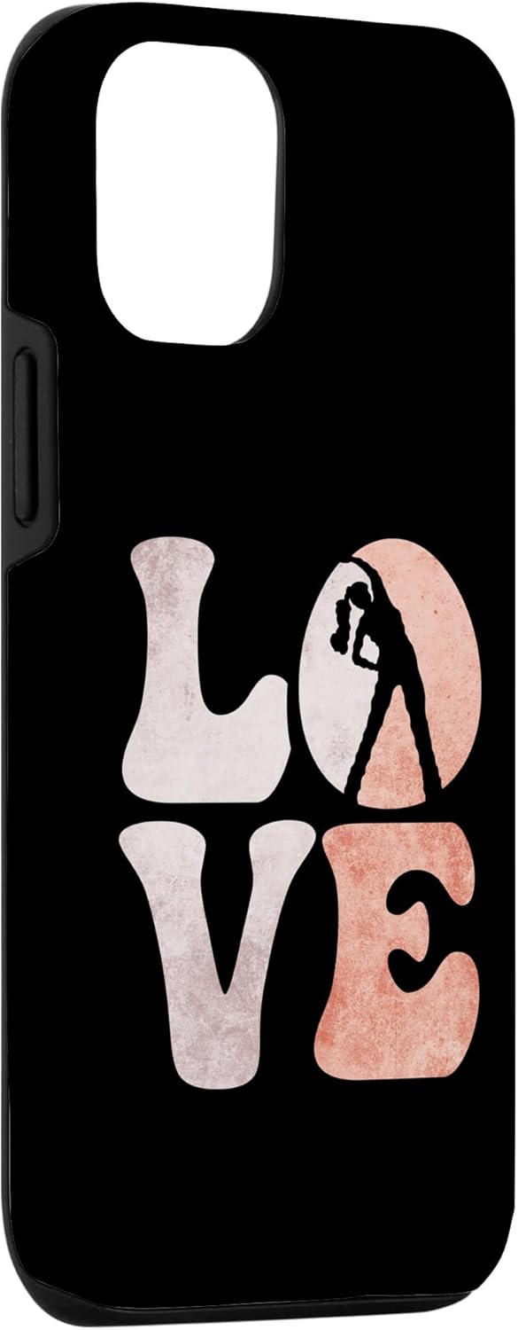 iPhone 13 Aerobics Fitness Exercise LOVE Case