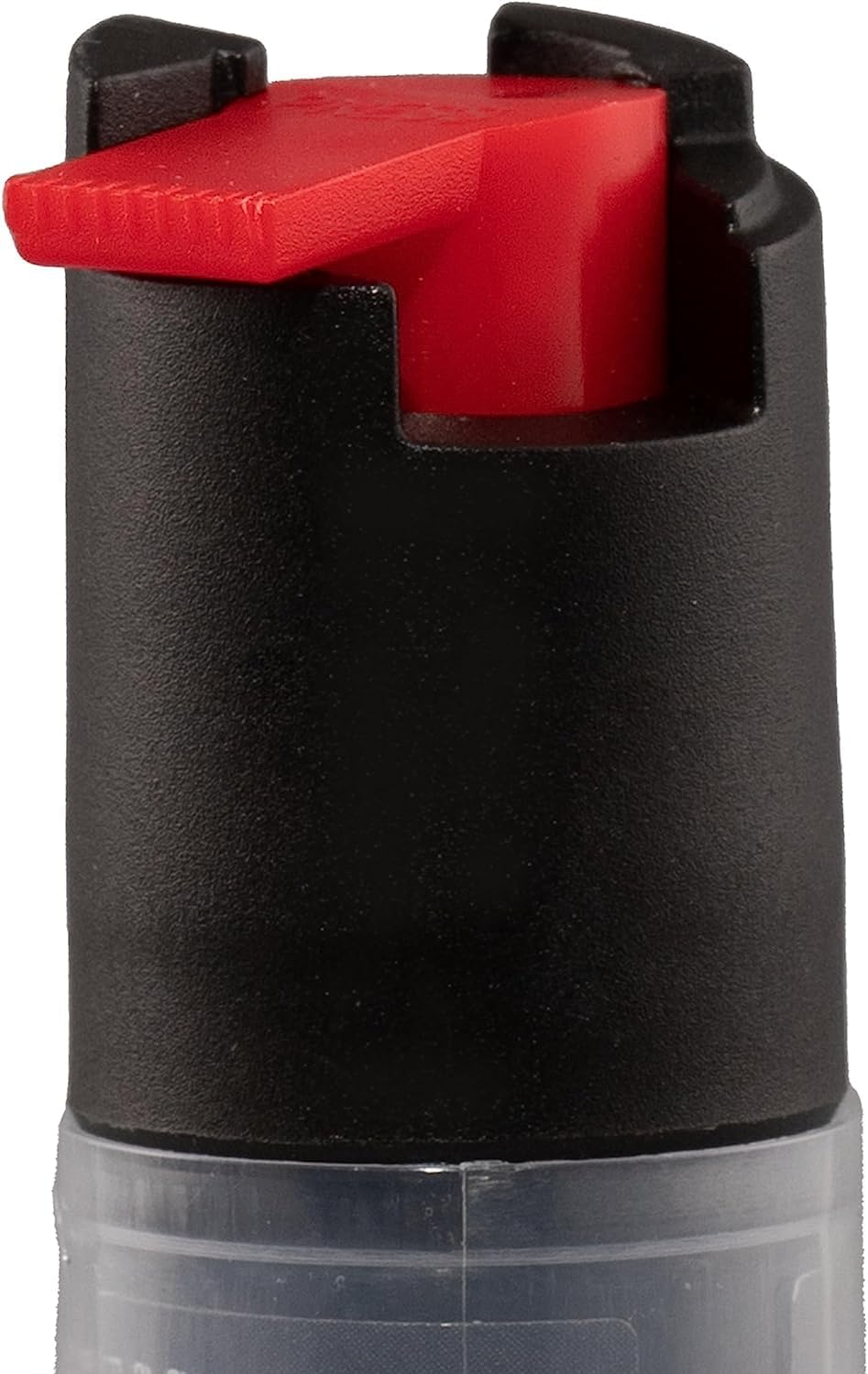 REDD Spray de pimienta, Tactical Nuke – (1.40% MC) Gel de pimienta de máxima resistencia, llavero de manga transparente, flujo superior giratorio