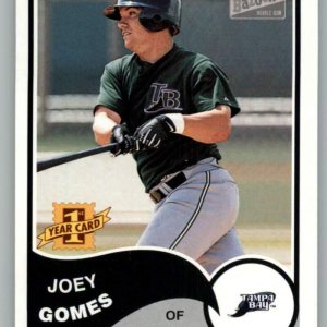 2003 Bazooka #192 Joey Gomes NM-MT RC Rookie Tampa Bay Devil Rays Baseball MLB 2003 Bazooka #192 Joey Gomes NM-MT RC Rookie Tampa Bay Devil Rays Baseball MLB