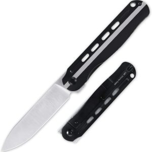 Kizer Cuchillos plegables de titanio, hoja S35VN y mango negro con clip de bolsillo, Lätt Vind Ki4567A1 Kizer Cuchillos plegables de titanio, hoja S35VN y mango negro con clip de bolsillo, Lätt Vind Ki4567A1